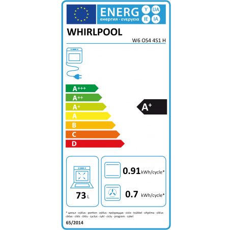 FORNO WHIRLPOOL - W6 OS4 4S1 H